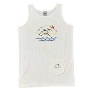 Vintage 90s Alore Dolphin Graphic Tunic